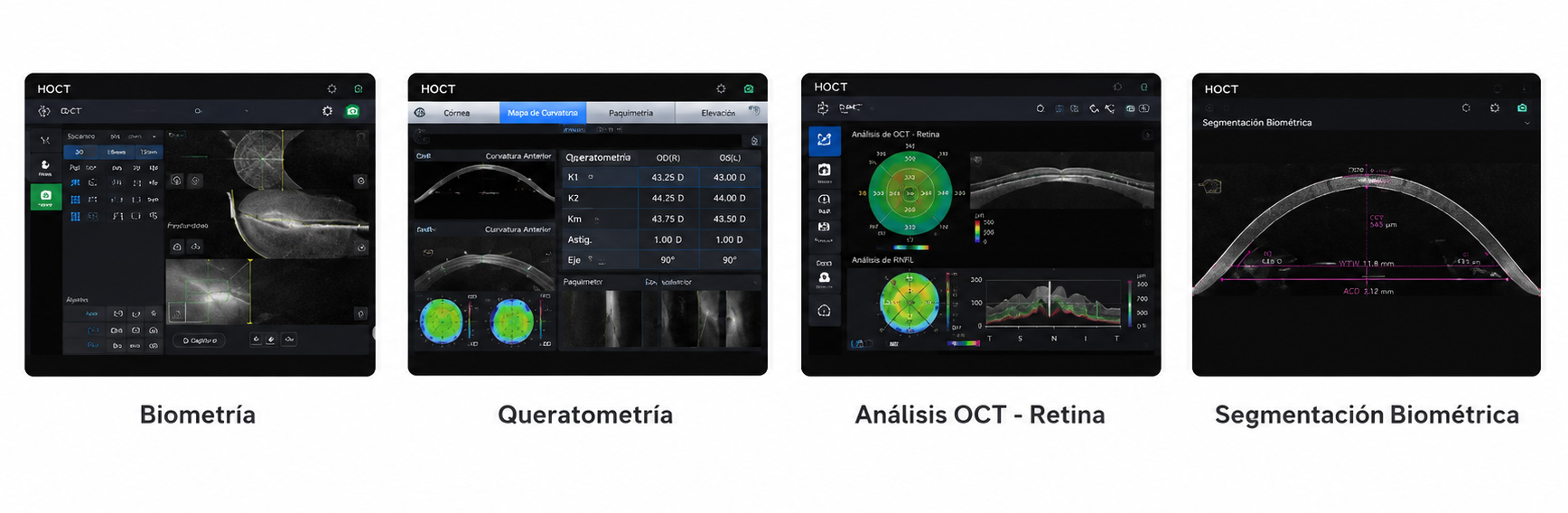 Huvitz Tomógrafo de Coherencia Óptica con Fundus HOCT-1F (80) — imagen de detalle 13 de 13