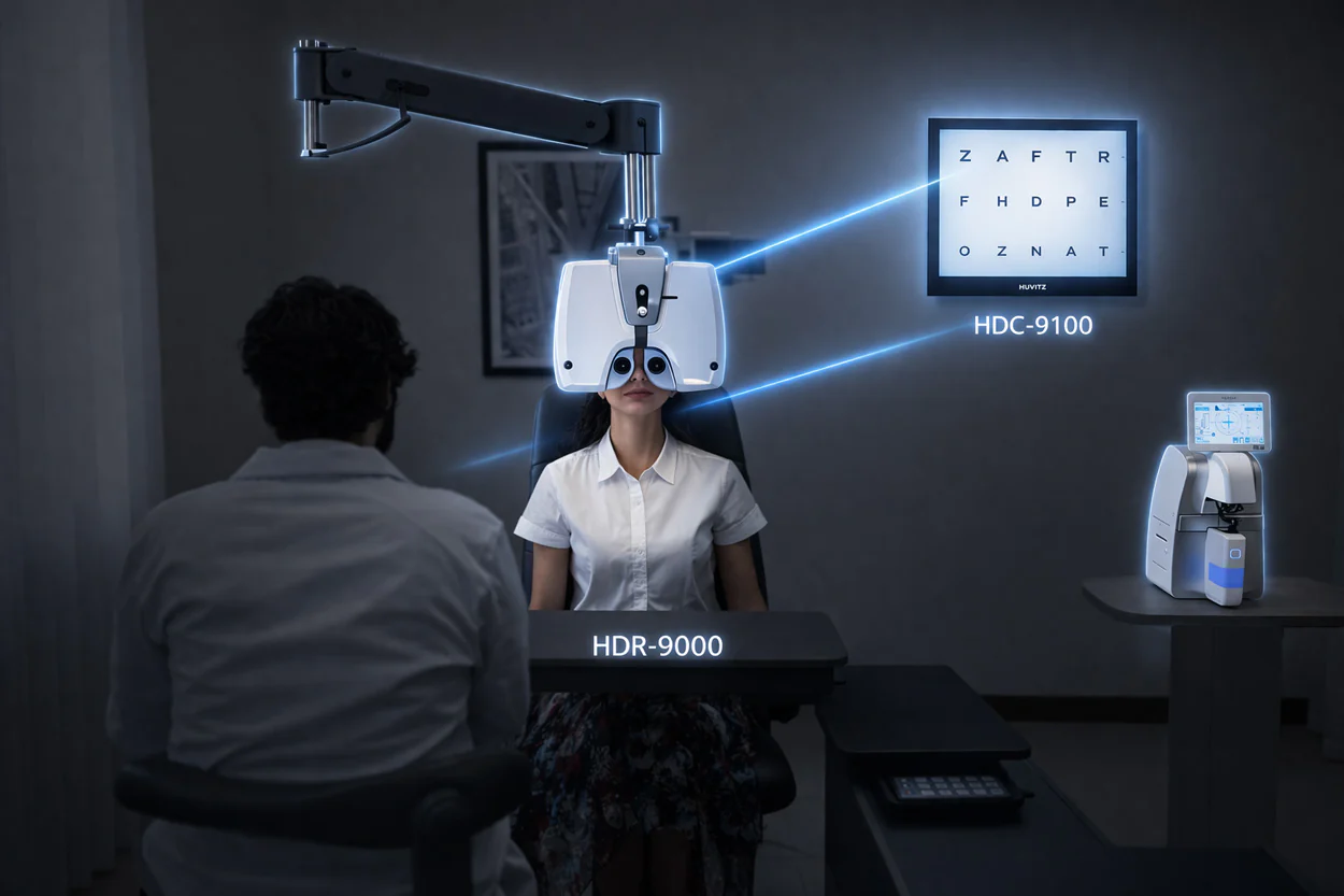 Huvitz Refractor Digital HDR-9000 — imagen de detalle 4 de 8