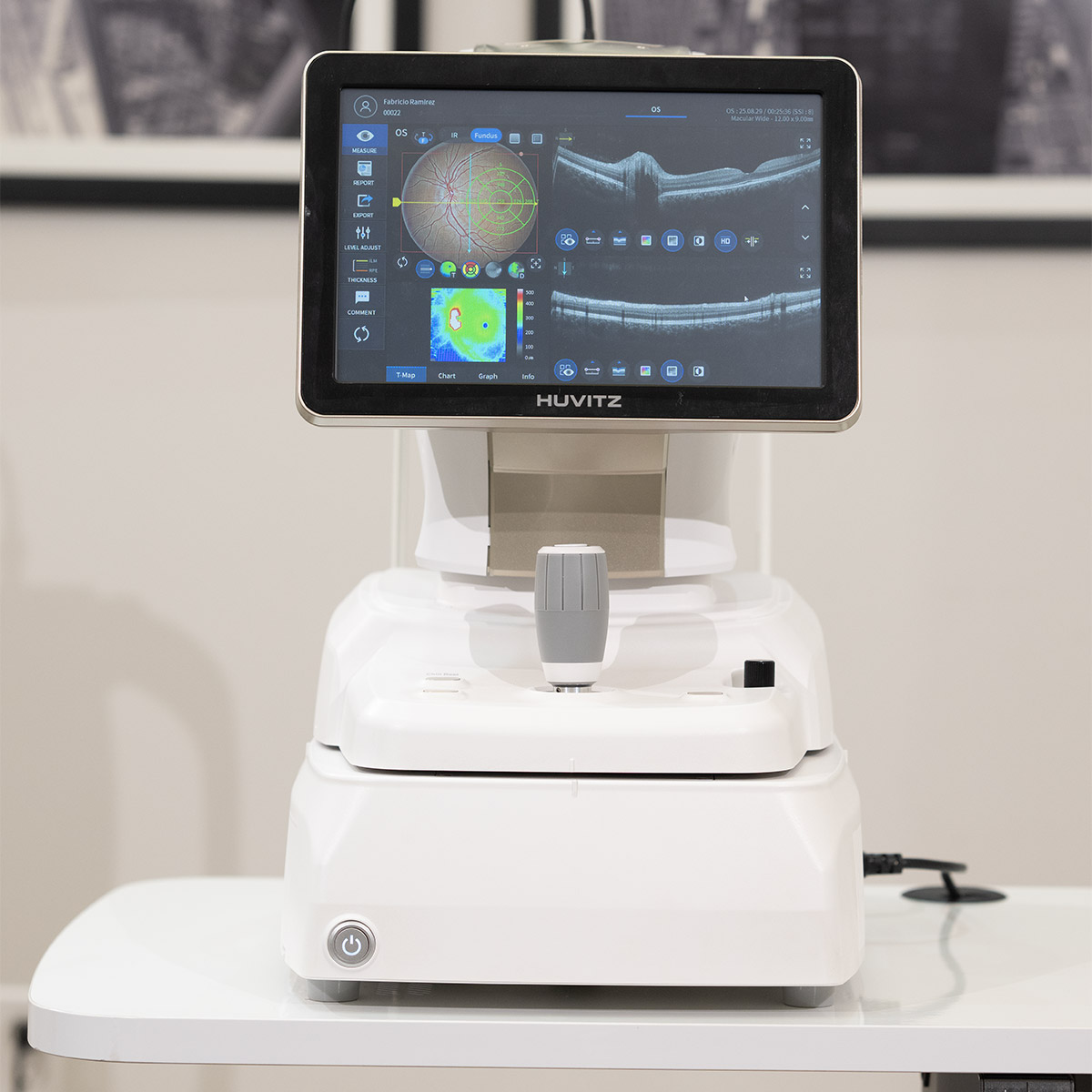 Huvitz Tomógrafo de Coherencia Óptica con Fundus HOCT-1F (80) — vista 9 de 29