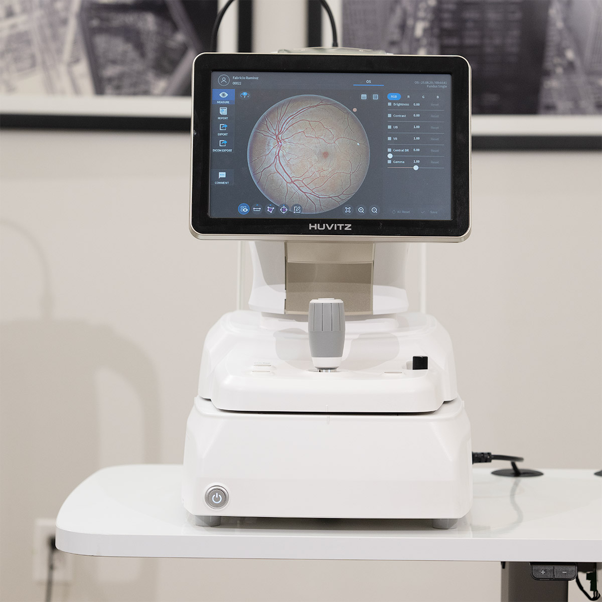 Huvitz Tomógrafo de Coherencia Óptica con Fundus HOCT-1F (80) — vista 7 de 29