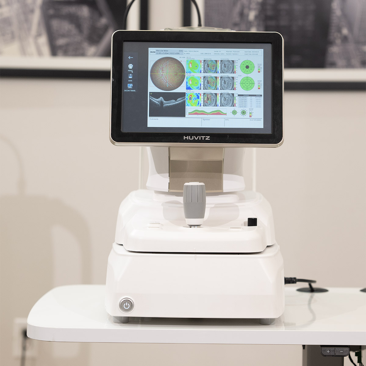 Huvitz Tomógrafo de Coherencia Óptica con Fundus HOCT-1F (80) — vista 8 de 29