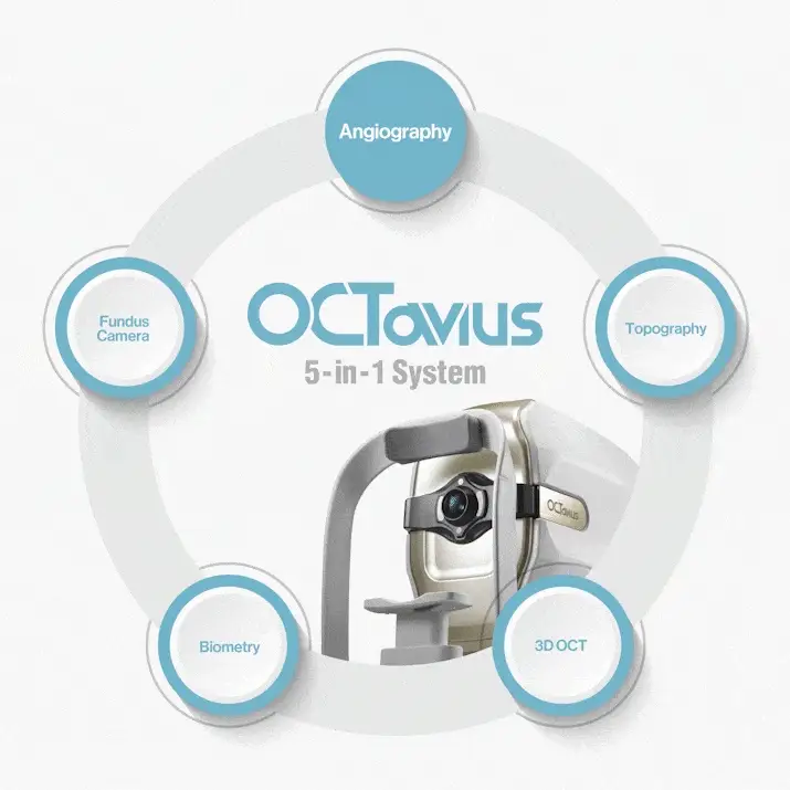 Huvitz Tomógrafo de Coherencia Óptica con Fundus HOCT-1F (80)