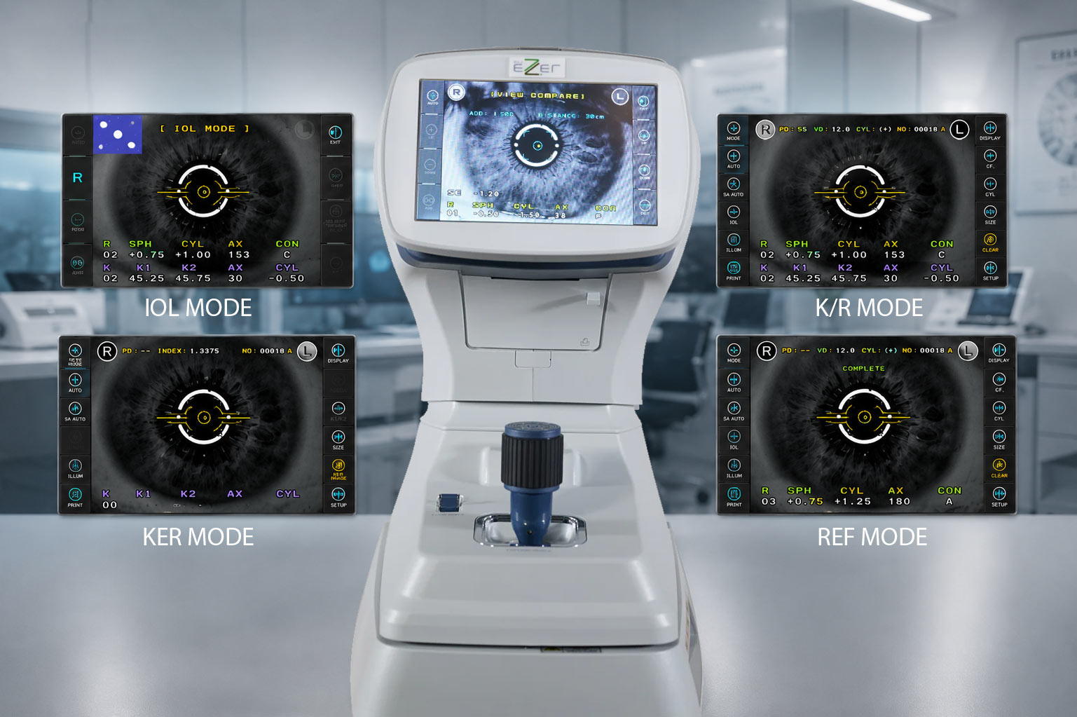 Ezer Autorefractómetro Queratómetro ERK-BH — imagen de detalle 21 de 21