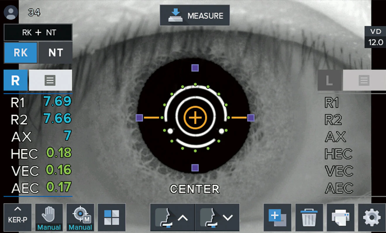 Huvitz Auto Refractor Queratómetro, Tonómetro/Paquímetro sin Contacto HTR-1A — imagen de detalle 7 de 17