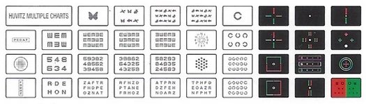 Huvitz Carta de Agudeza Visual HDC-7000