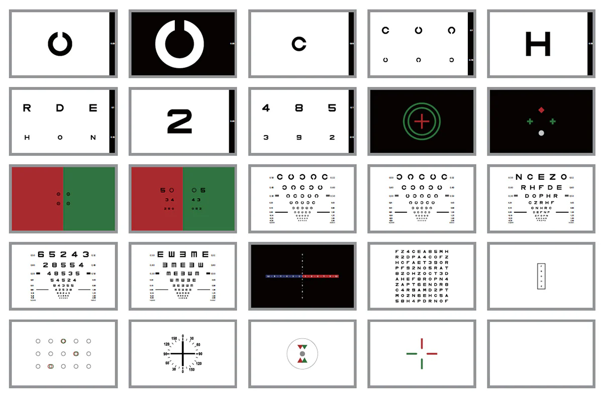 Huvitz Carta de Agudeza Visual HDC-100 — imagen de detalle 1 de 9