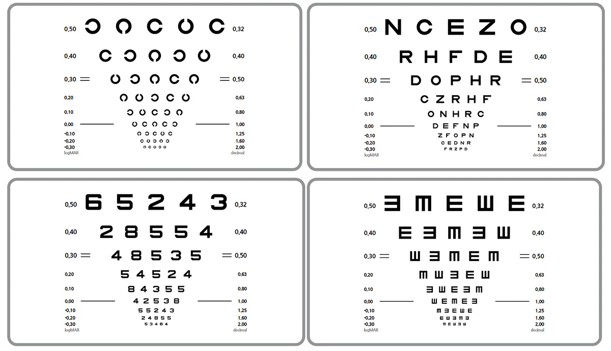 Huvitz Carta de Agudeza Visual HDC-100 — imagen de detalle 2 de 9