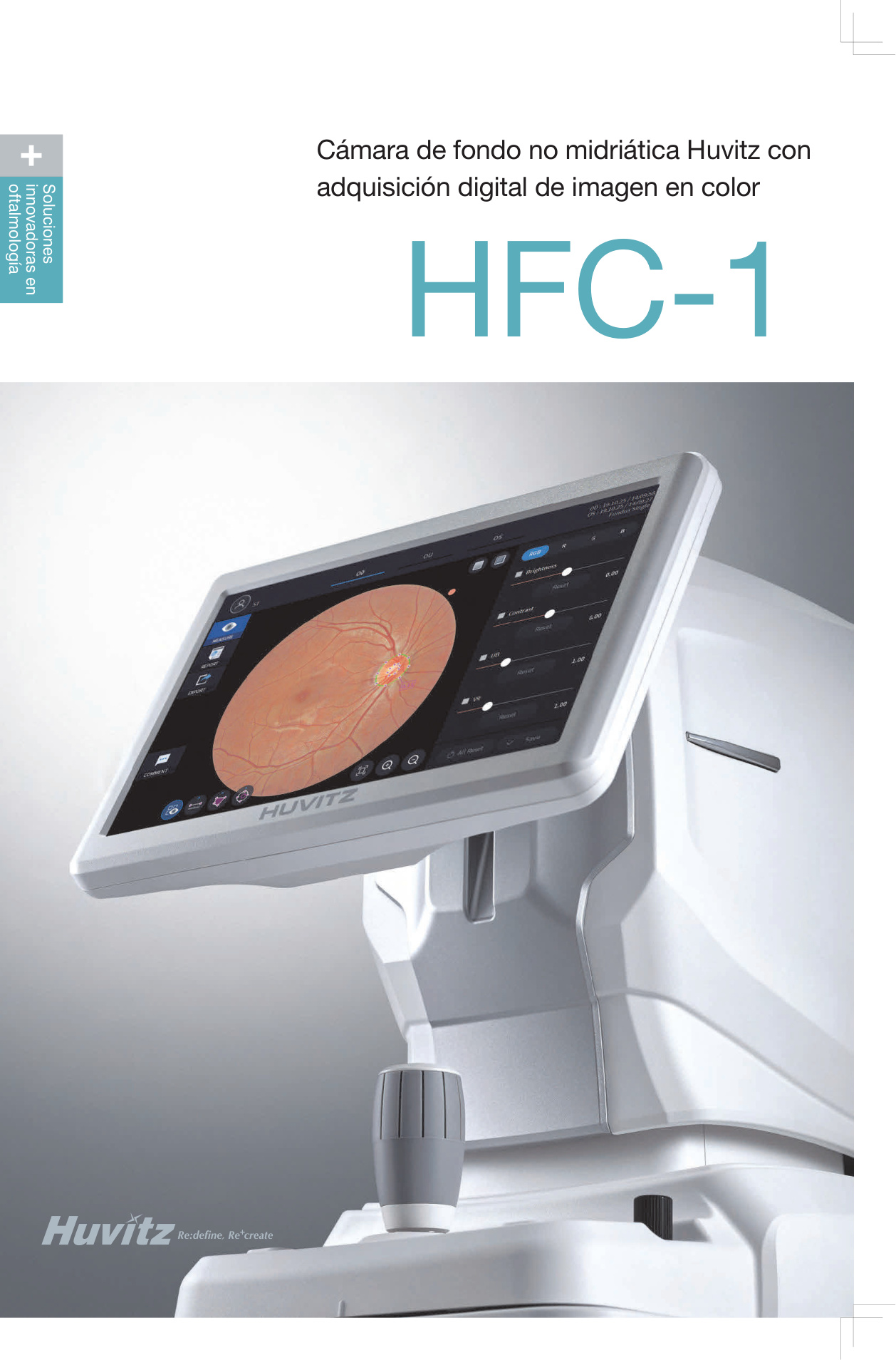 Huvitz Cámara de Fondo de Ojo HFC-1 — imagen de detalle 11 de 11