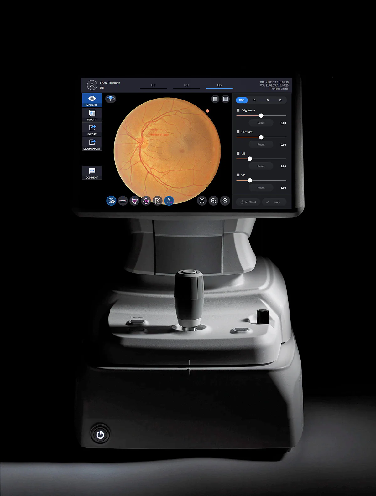 Huvitz Cámara de Fondo de Ojo HFC-1 — imagen de detalle 7 de 11