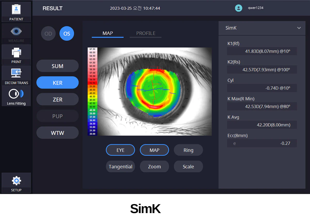 Huvitz Topógrafo Corneal HTG-1 — imagen de detalle 1 de 9