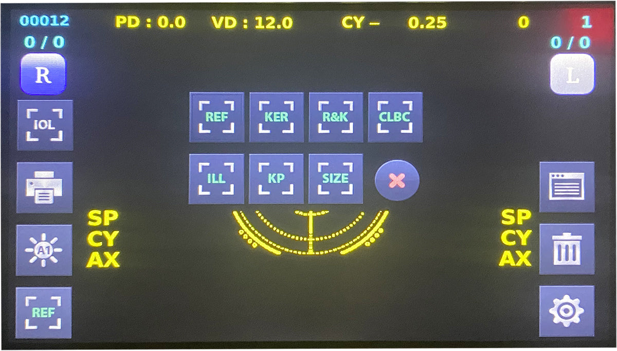 Ezer Autorrefractómetro Queratómetro ERK-9000 A — imagen de detalle 3 de 7