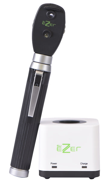 Ezer Oftalmoscopio de Bolsillo con Mango Recargable EZ-OPH-1800 ION — imagen de detalle 3 de 4