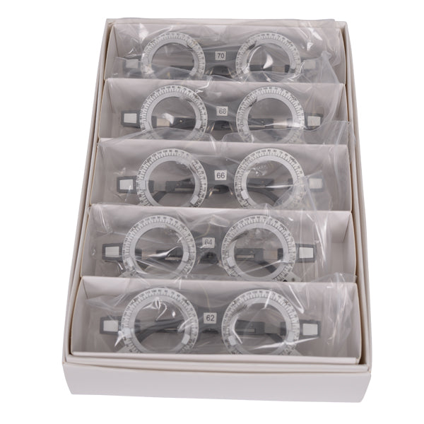 Luxvision TFK-10 62-70 Set de 5 piezas Monturas de Prueba