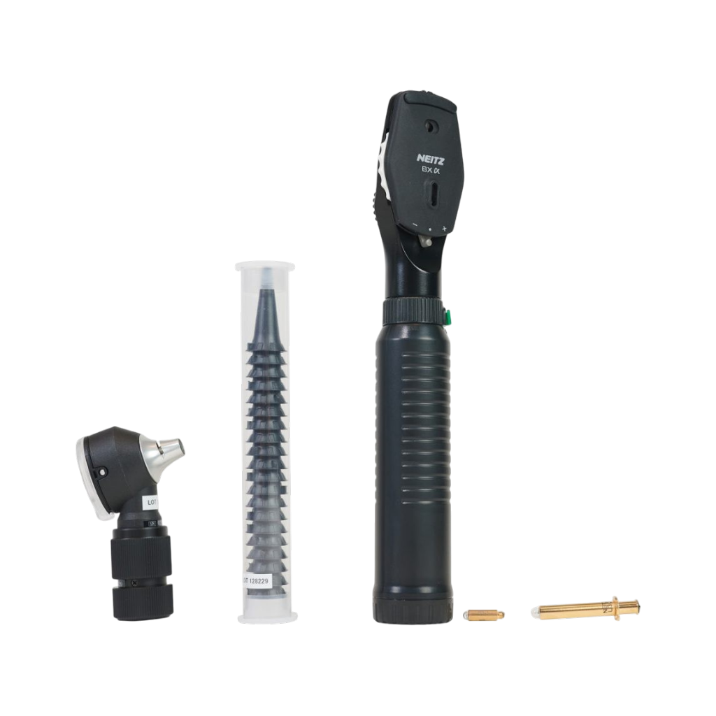 Neitz Conjunto de Oftalmoscopio y Otoscopio NTZ-OPH/OTO-BXa-134FO