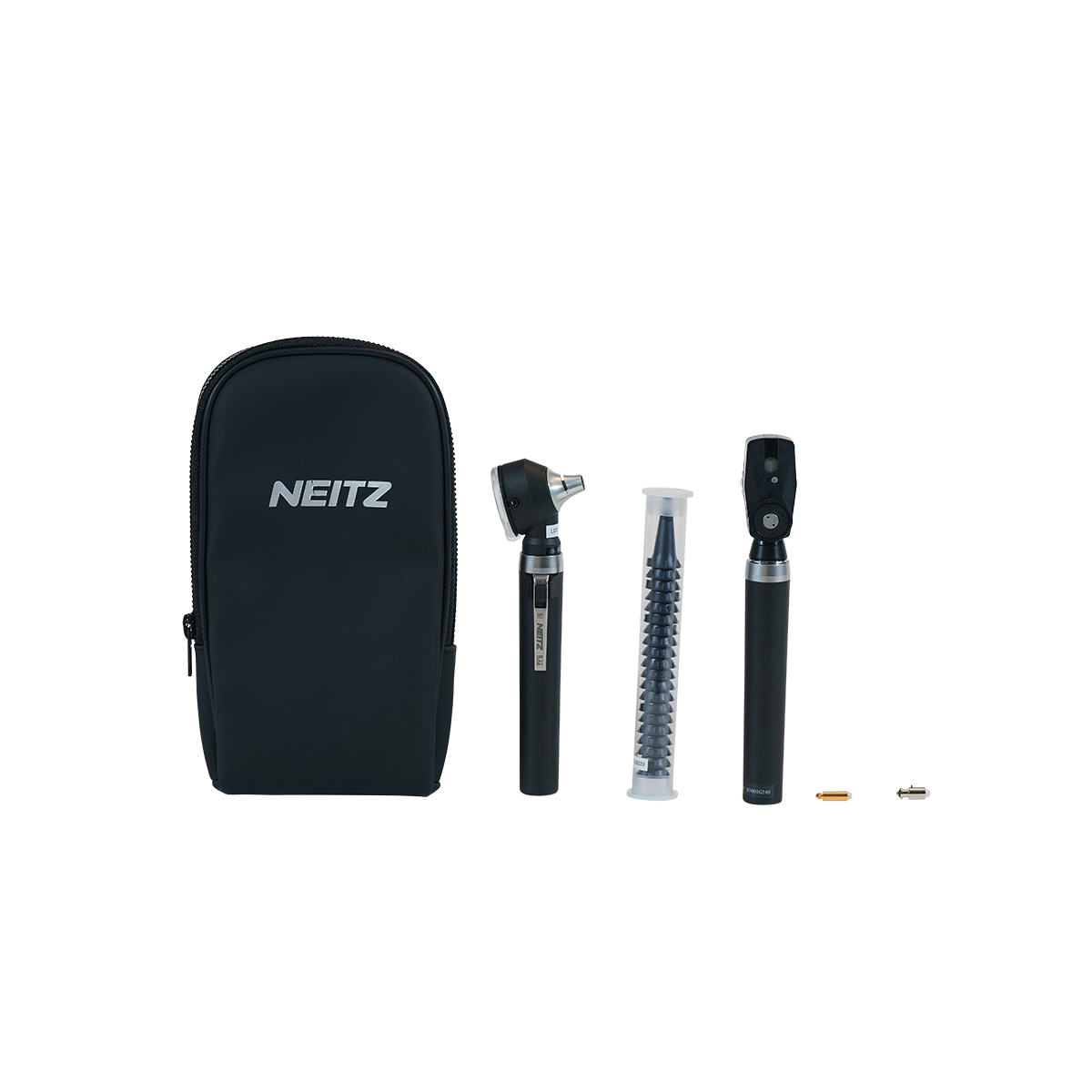 Neitz NTZ-OTO/OPH-GH-FO Oftalmoscopio y Otoscopio Set de Bolsillo