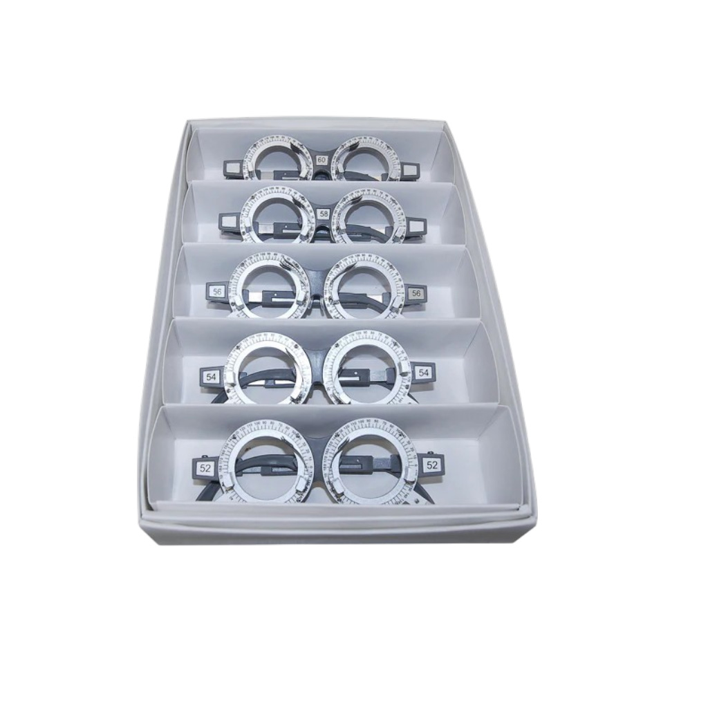 Luxvision Set de 5 piezas Monturas de Prueba TFK-10 52-60 5pc
