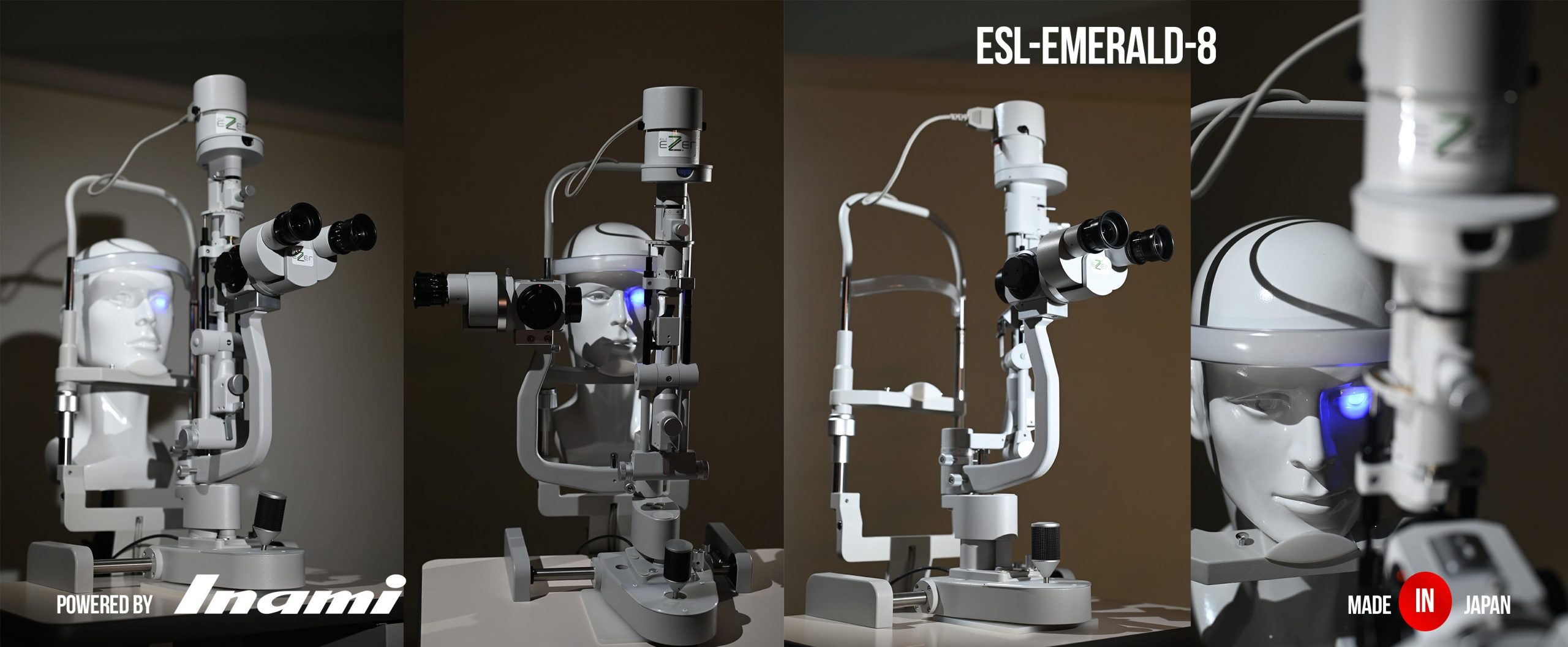 Ezer ESL-Emerald-8 Lámpara de Hendidura