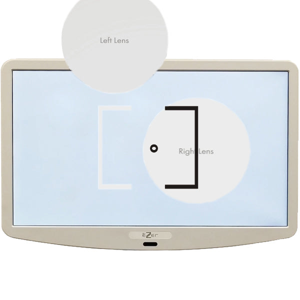 Ezer EDC-2600P Optotipo Digital con Polarización