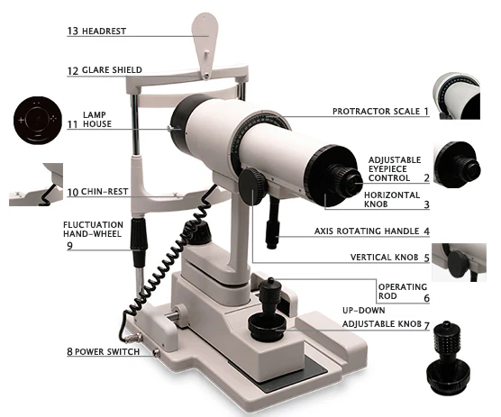 Luxvision Queratómetro KR-800C — imagen de detalle 3 de 3