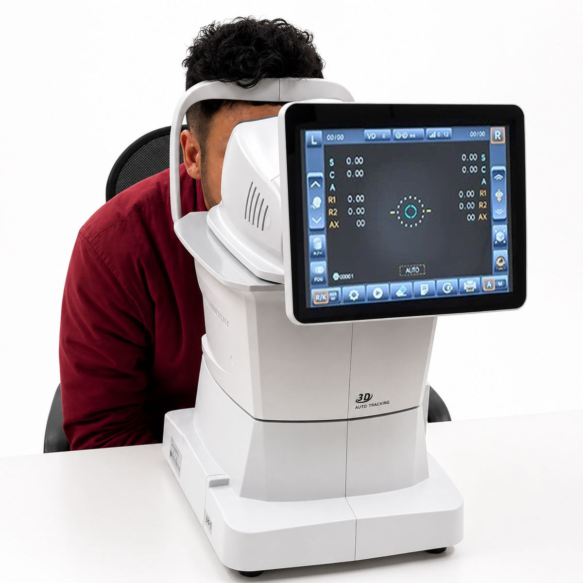 Ezer Ezer ERK-770 Autorefrator Keratometer Full Automatic Autorrefractómetro Queratómetro