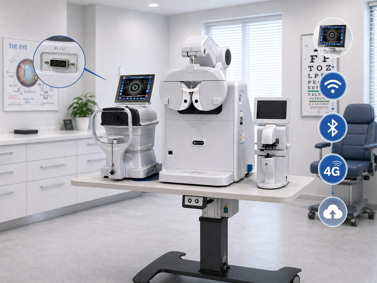 Ezer Ezer ERK-770 Autorefrator Keratometer Full Automatic Autorrefractómetro Queratómetro