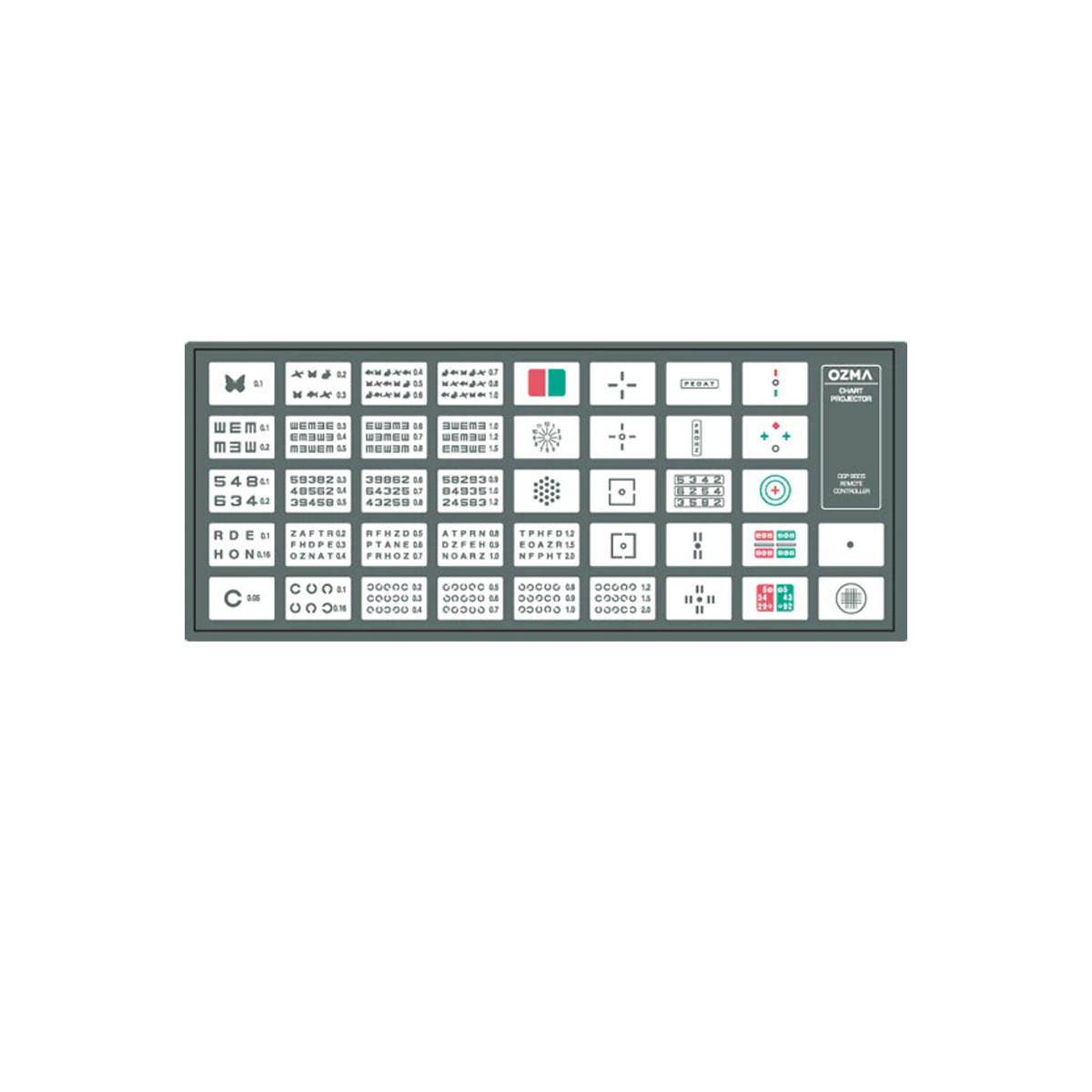 Luxvision Proyector de Optotipos LCP-7800