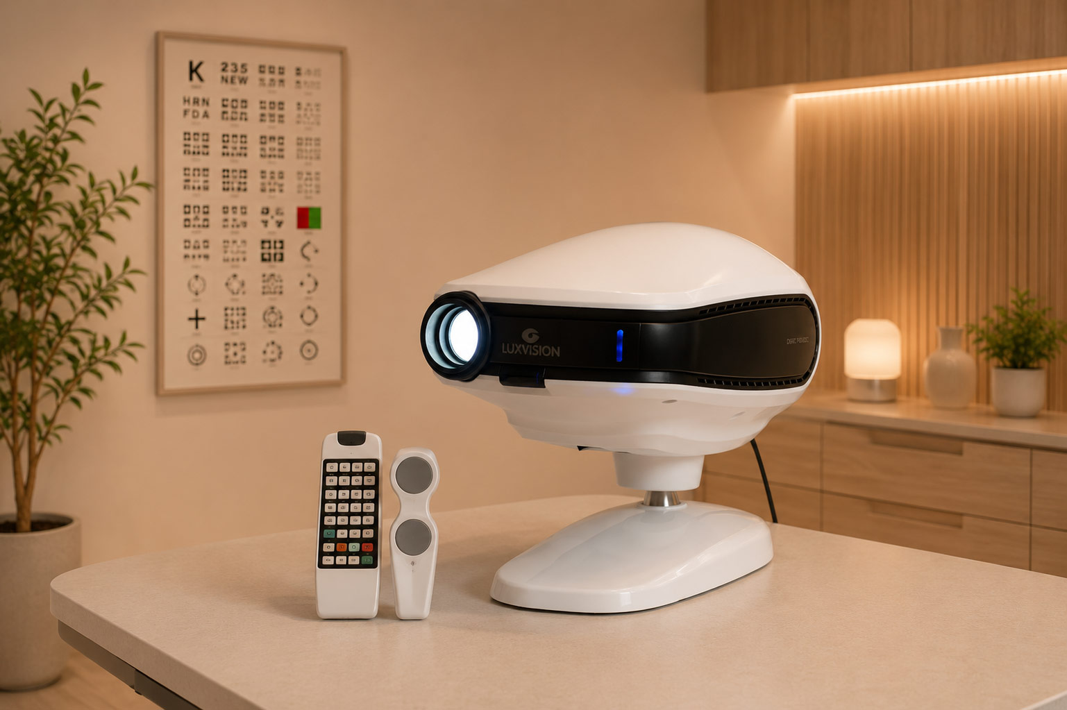 Luxvision Proyector de Optotipos LCP-7800 — imagen de detalle 3 de 3