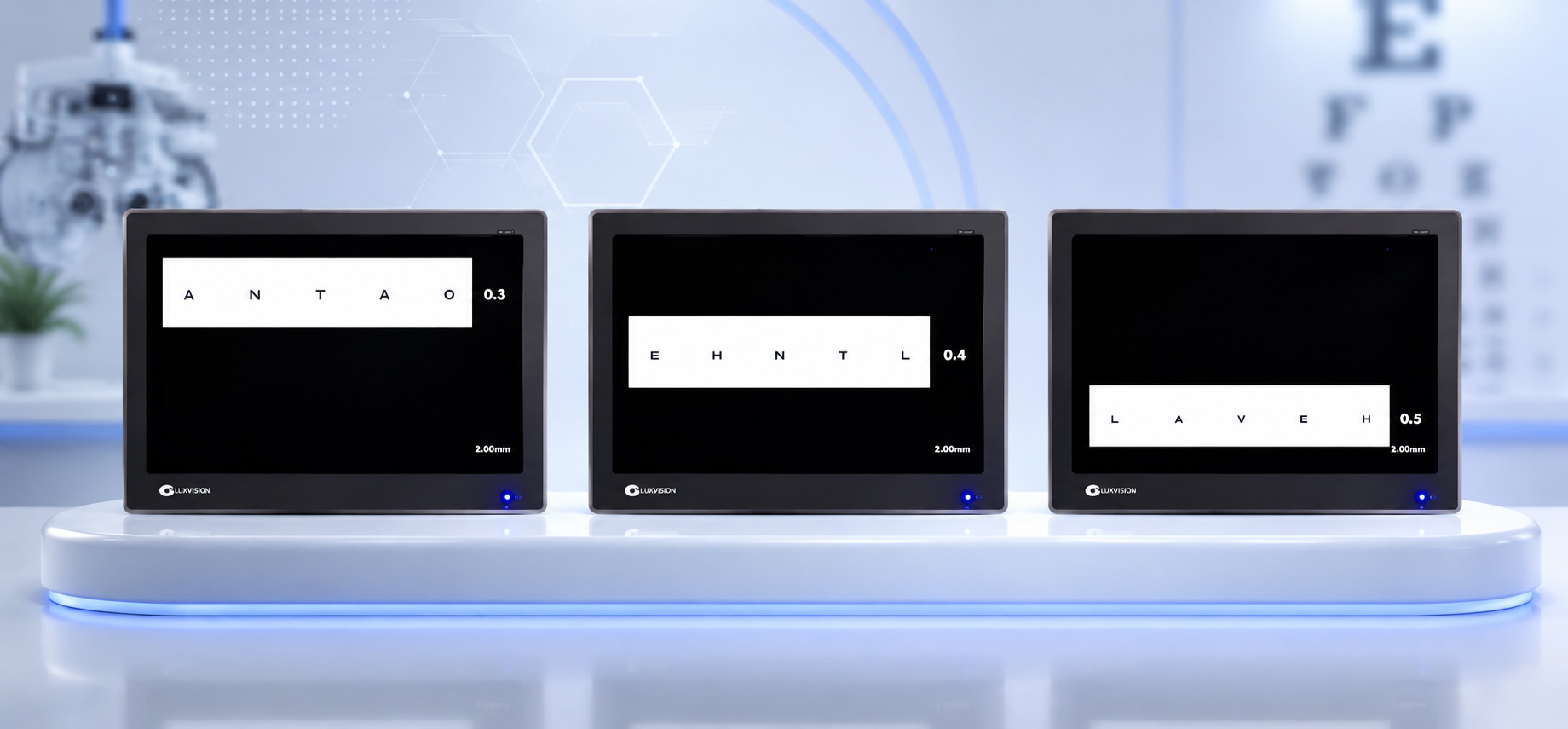 Luxvision Optotipo Digital LDC-2600 — imagen de detalle