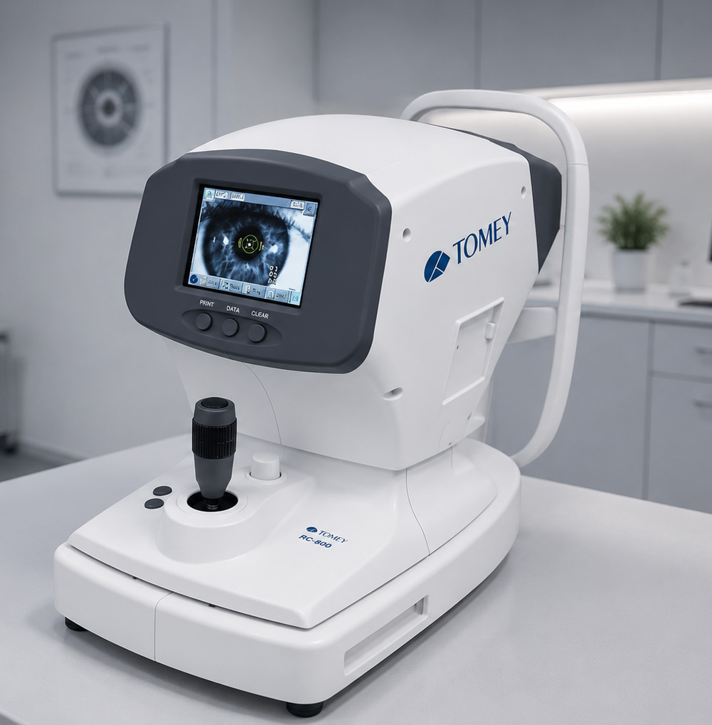 Tomey Autorrefractómetro Queratómetro RC-800 — imagen de detalle 2 de 2