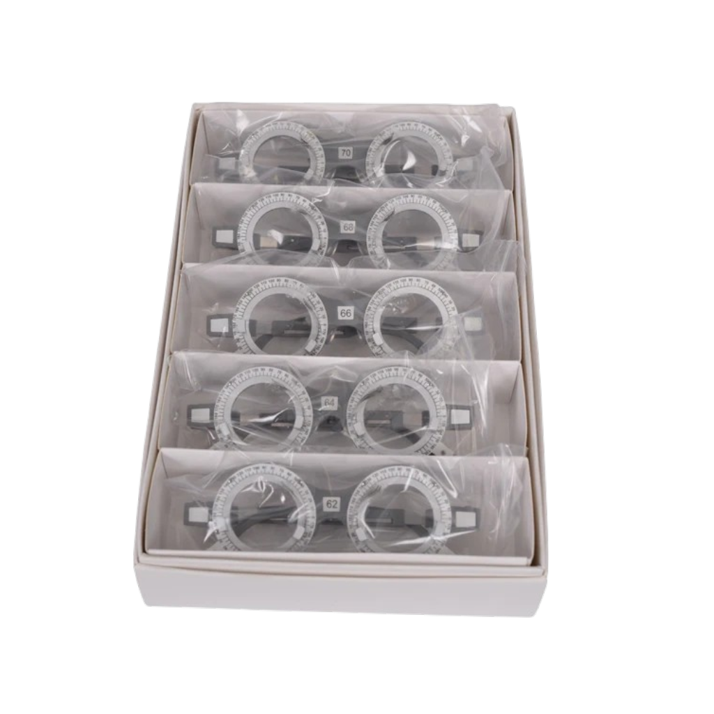 Luxvision Set de 5 piezas Monturas de Prueba TFK-10 62-70