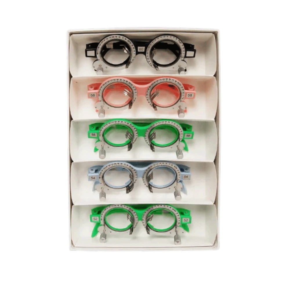 Luxvision Set de 5 piezas de Monturas de Prueba TFK-20 52-60