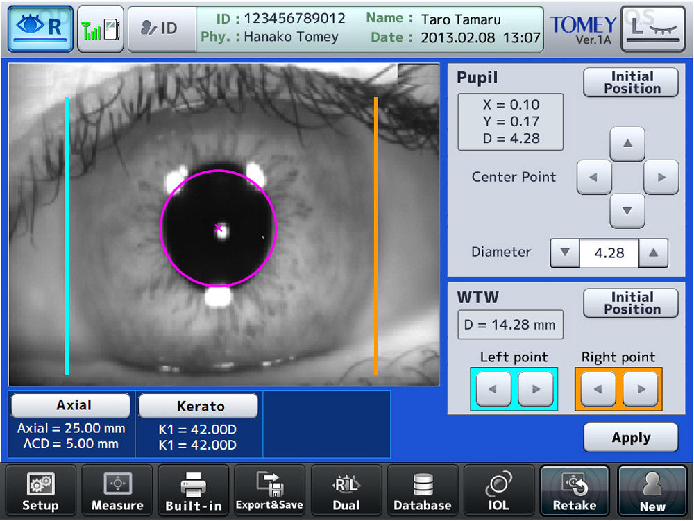 Tomey Biómetro Óptico OA-2000 — imagen de detalle 6 de 10