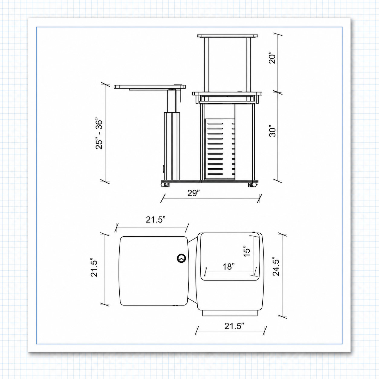 Dimensions diagram