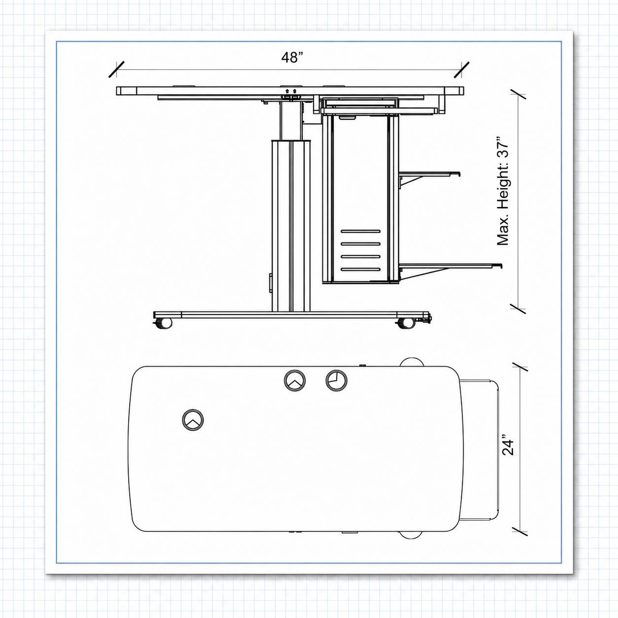 Dimensions diagram