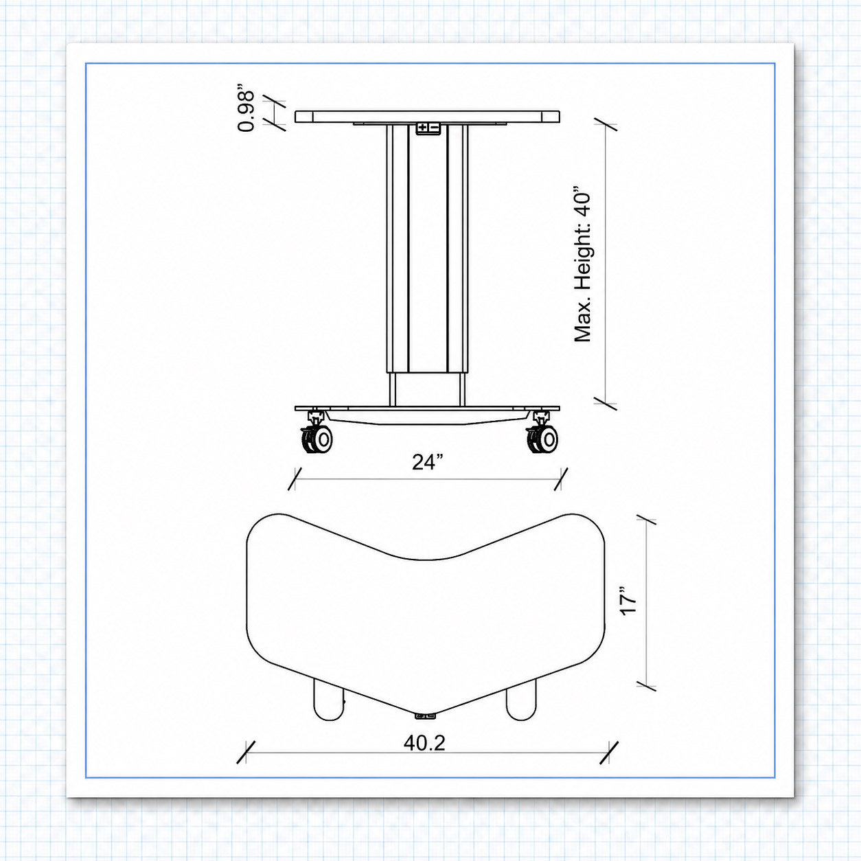 Dimensions diagram
