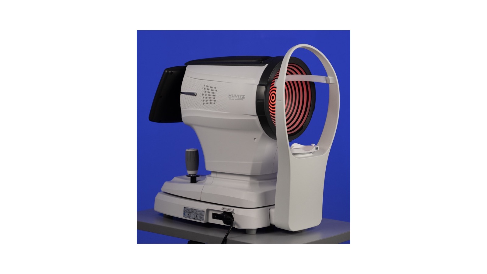 Topógrafo corneal Huvitz HTG-1 con disco de Plácido de 24 anillos para topografía corneal